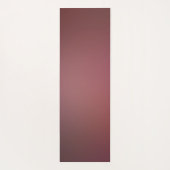 花のベッド光沢のあるカラフル抽象芸術フラクタルアート ヨガマット (裏面)