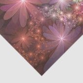 花のベッド光沢のあるカラフル抽象芸術フラクタルアート 薄葉紙 (詳細)