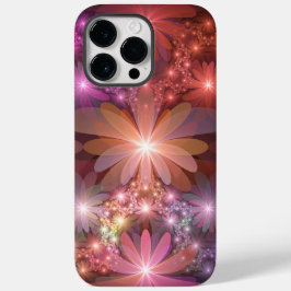 花のベッド光沢のあるカラフル抽象芸術フラクタルアート Case-Mate iPhone 14 PRO MAXケース