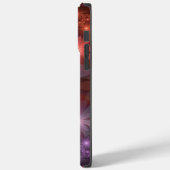 花のベッド光沢のあるカラフル抽象芸術フラクタルアート Case-Mate iPhoneケース (裏面 / 左)