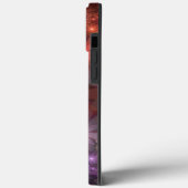 花のベッド光沢のあるカラフル抽象芸術フラクタルアート Case-Mate iPhoneケース (裏面 / 左)