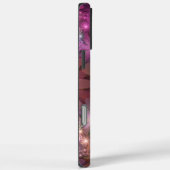 花のベッド光沢のあるカラフル抽象芸術フラクタルアート Case-Mate iPhoneケース (裏面 / 右)