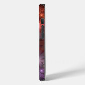 花のベッド光沢のあるカラフル抽象芸術フラクタルアート Case-Mate iPhoneケース (裏面 / 左)