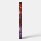 花のベッド光沢のあるカラフル抽象芸術フラクタルアート Case-Mate iPhoneケース (裏面 / 左)