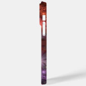 花のベッド光沢のあるカラフル抽象芸術フラクタルアート Case-Mate iPhoneケース (裏面 / 左)