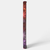 花のベッド光沢のあるカラフル抽象芸術フラクタルアート SAMSUNG GALAXYケース (左側面)