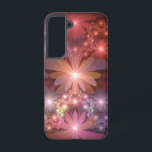 花のベッド光沢のあるカラフル抽象芸術フラクタルアート SAMSUNG GALAXY S22ケース<br><div class="desc">光沢のあるファンタジーの花のベッド、明るいユニークフローラアートワーク。デザインのためにあなたのサムスンギャラクシーS22ケース以上。</div>