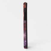 花のベッド カラフルな光沢のある抽象的なフラクタルアート Case-Mate iPhoneケース (裏面/左)