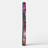 花のベッド カラフルな光沢のある抽象的なフラクタルアート Case-Mate iPhoneケース (裏面 / 右)