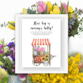 花のベビー – どのように大きいママの腹のゲーム ポスター