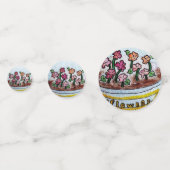 花のボウル コンフェッティ (正面)