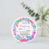 花のボホリース、鮮やかな色のエレガンスi 招待状 (スタンド正面)