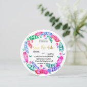 花のボホリース、鮮やかな色のエレガンスi 招待状 (スタンド正面)