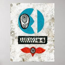 花のポスターのウォールアートを持ってきた ポスター