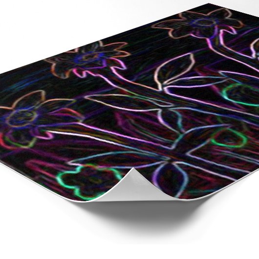 花のポスター ポスター (角)