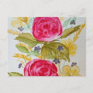 花のポストカード ポストカード