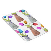 花のポットパターン マグネット (右側)