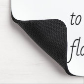 花のマウスパッドに蜜 マウスパッド (コーナー)