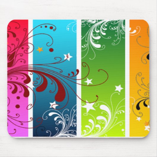 花のマウスパッド マウスパッド (正面)