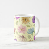 花のマグカップ コーヒーマグカップ (正面右)