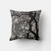 花のマグノリアの木02 クッション (裏面)