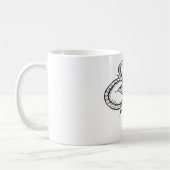 花のマグ コーヒーマグカップ (左)