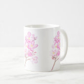 花のマグ コーヒーマグカップ (正面右)