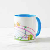 花のマグ マグカップ (正面右)