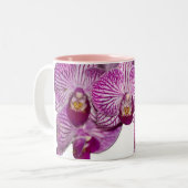 花のマグ#10 ツートーンマグカップ (正面左)