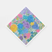 花のマジェスティパーティーナプキン スタンダードランチョンナプキン (角)