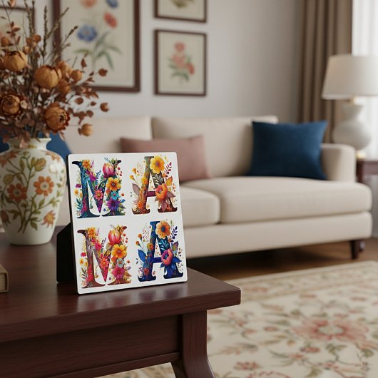 花のママ フォトプラーク