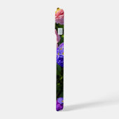 花のミックス iPhone 15ケース (左側面)
