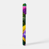 花のミックス iPhone 15ケース (右側面)