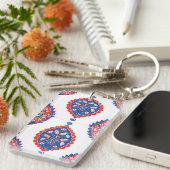 花のモザイク キーホルダー (正面右)