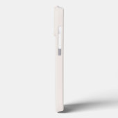 花のモノグラムイニシャルM 名前入り Case-Mate iPhoneケース (裏面 / 左)