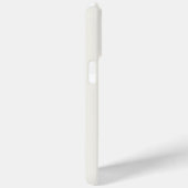 花のモノグラム入りエレガントカウハイドブーツ Case-Mate iPhoneケース (裏面 / 右)