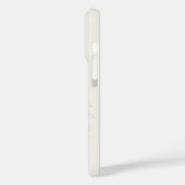 花のモノグラム入りエレガントブーツ Case-Mate iPhoneケース (裏面 / 左)