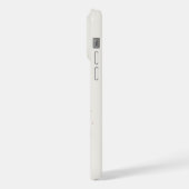 花のモノグラム入りエレガントブーツ iPhoneケース (左側面)