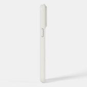花のモノグラム入りエレガントブーツ iPhoneケース (右側面)