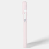 花のモノグラム入りピンクカウガールブーツ Case-Mate iPhoneケース (裏面 / 左)