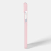 花のモノグラム入りピンクブーツ Case-Mate iPhoneケース (裏面 / 左)