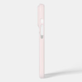花のモノグラム入りピンクブーツ Case-Mate iPhoneケース (裏面 / 左)