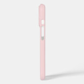 花のモノグラム入りピンクブーツ Case-Mate iPhoneケース (裏面 / 左)