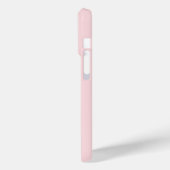 花のモノグラム入りピンクブーツ Case-Mate iPhoneケース (裏面 / 左)