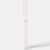 花のモノグラム入りピンクブーツ Case-Mate iPhoneケース (裏面 / 左)