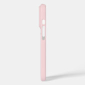 花のモノグラム入りピンクブーツ Case-Mate iPhoneケース (裏面 / 左)