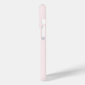 花のモノグラム入りピンクブーツ Case-Mate iPhoneケース (裏面 / 左)