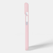 花のモノグラム入りピンクブーツ Case-Mate iPhoneケース (裏面 / 左)