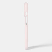 花のモノグラム入りピンクブーツ Case-Mate iPhoneケース (裏面 / 左)