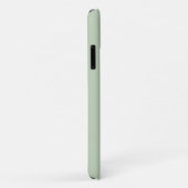 花のモノグラム アルファベット K 名入れギフト Case-Mate iPhoneケース (裏面/右)